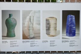 Варна - изложба - вази с италиански дизайн