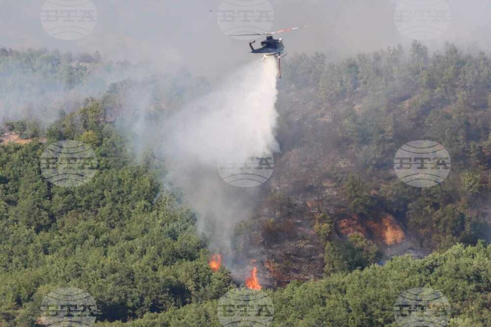 Девет са активните пожари на територията на Северна Македония