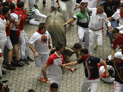 Spain Running of the Bulls