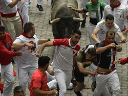 Spain Running of the Bulls