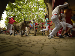 Spain Running of the Bulls