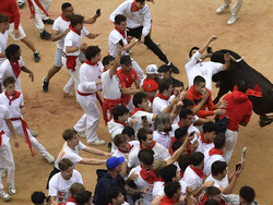 Spain Running of the Bulls