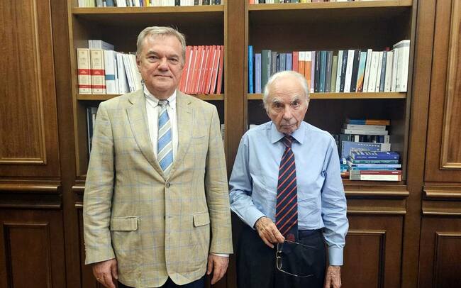 ПП АБВ: Румен Петков се срещна в Рим с бившия премиер на Италия Джулиано Амато