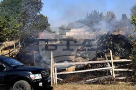 Село Срем - пожар - гасене