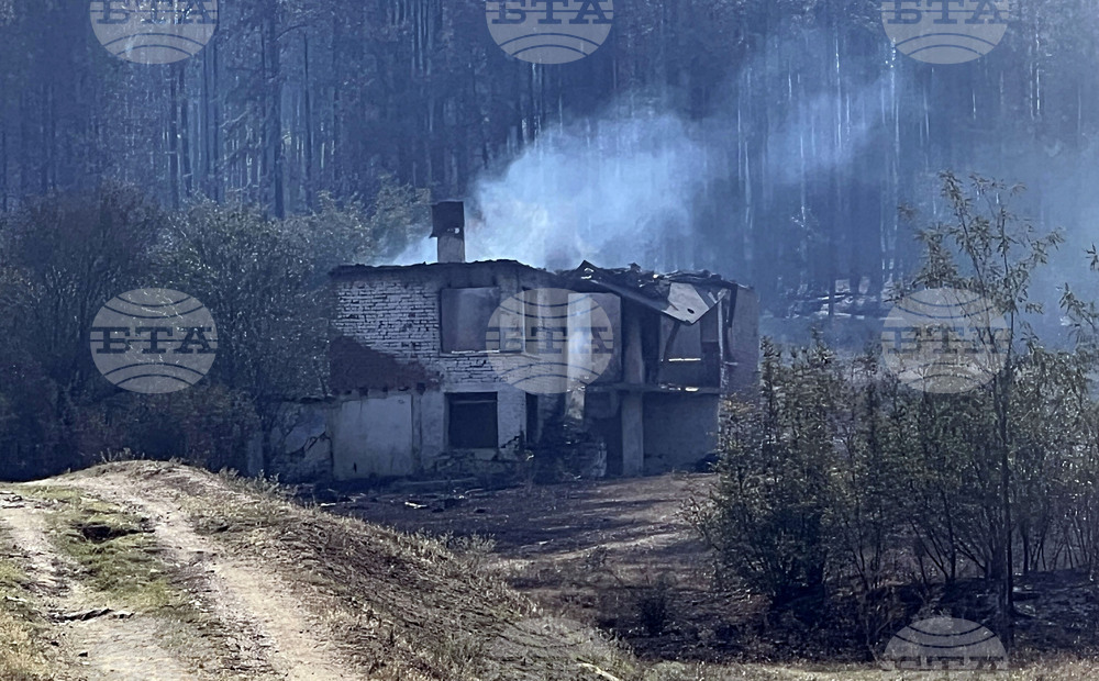 Село Срем - пожар - гасене