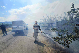 Хасково - пожари - село Студена