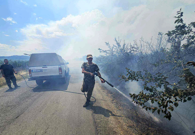 Хасково - пожари - село Студена