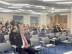 Снимка: Българска стопанска камара – Конференция „Арбитражът в полза на българския бизнес – предизвикателства и перспективи“, организирана от Арбитражния съд при БСК. 