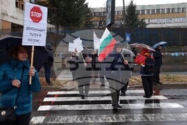 Кърджали - протест - кв."Гледка" 