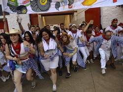 Spain Running of the Bulls