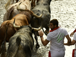 Spain Running of the Bulls