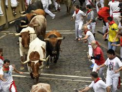 Spain Running of the Bulls