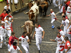 Spain Running of the Bulls