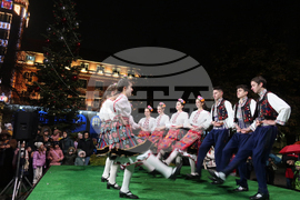 Плевен - Коледна елха - светлини