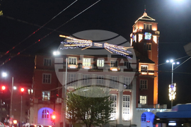 Плевен - Коледна елха - светлини