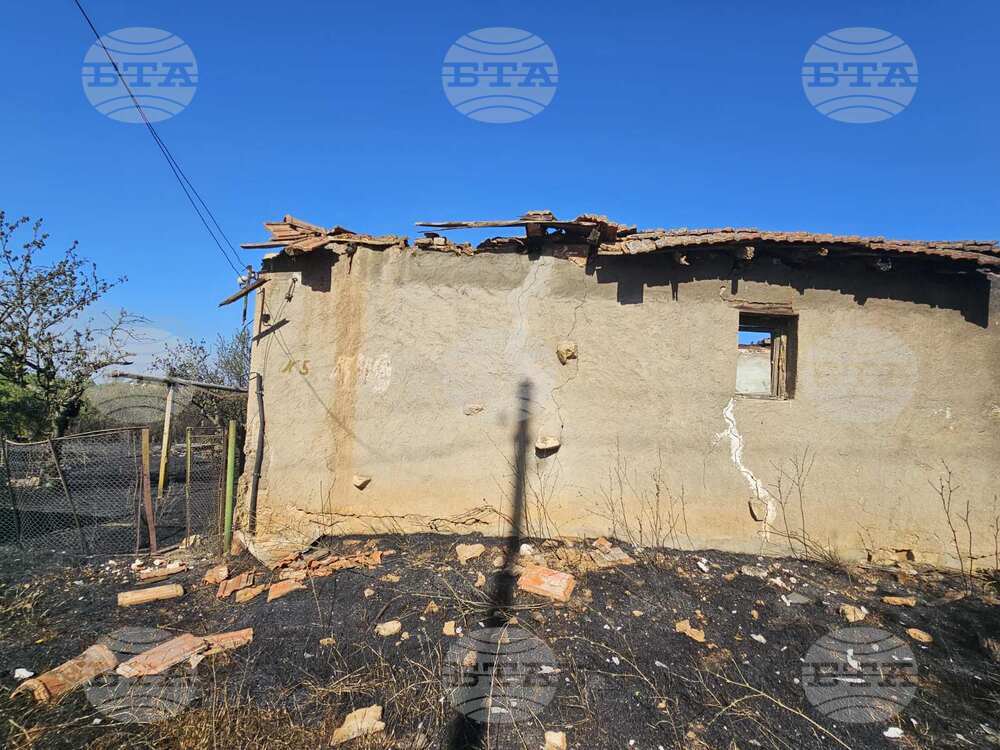 Село Равна гора - пожар