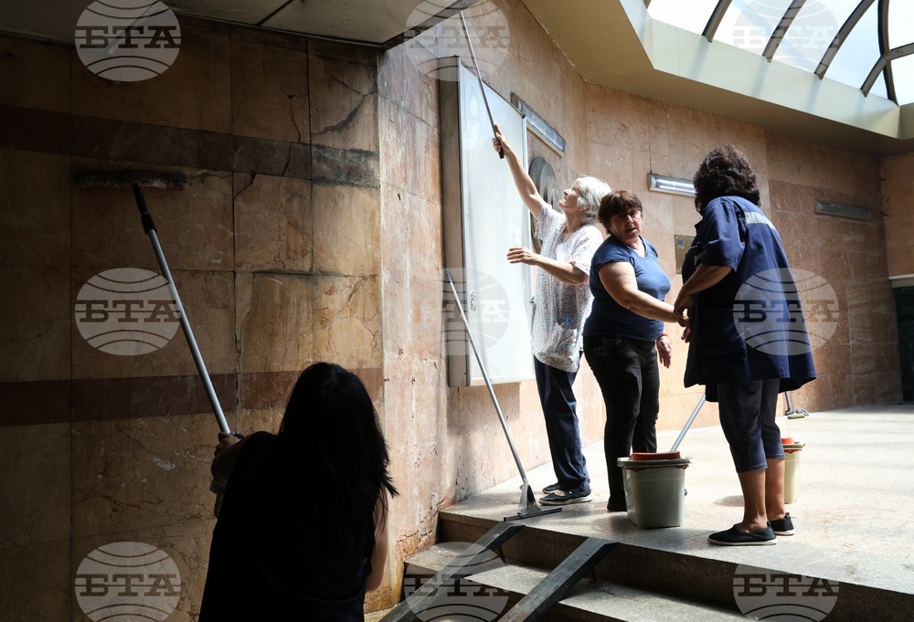 Метростанция "Сердика" - пожар