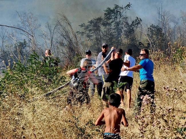 Варна - пожар - квартал „Владиславово“