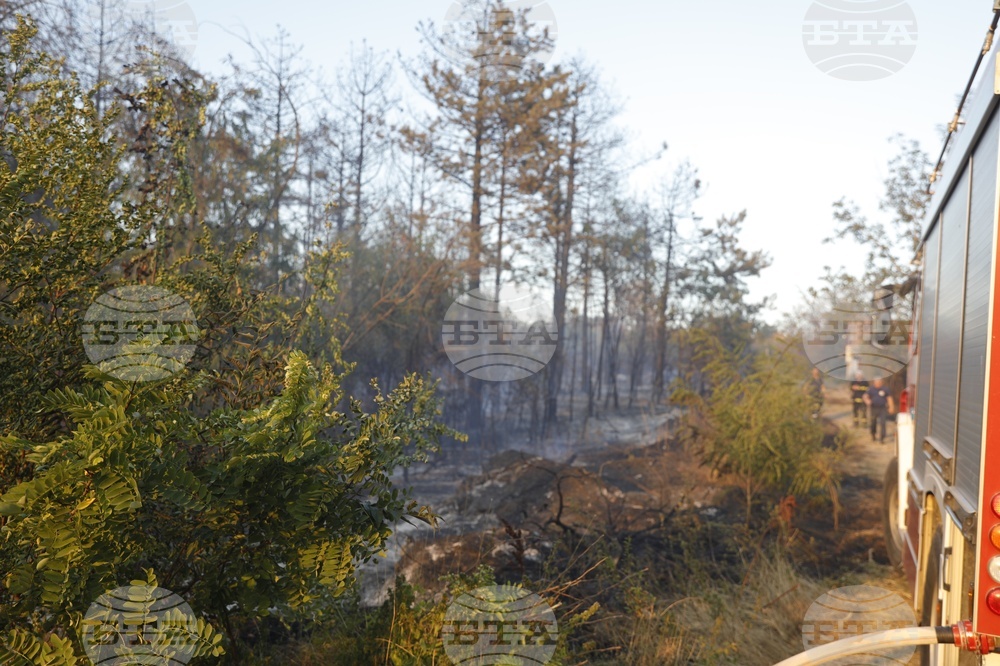 Русе - пожар