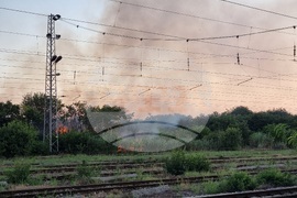 Варна - пожар - квартал Максуда