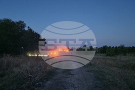 Разград - Село Побит камък - пожар