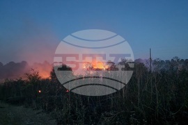 Разград - Село Побит камък - пожар