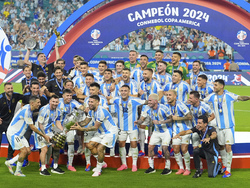 APTOPIX Copa America Soccer Argentina Colombia