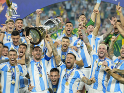 APTOPIX Copa America Soccer Argentina Colombia