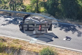 Село Загорско - катастрофа - път Маказа