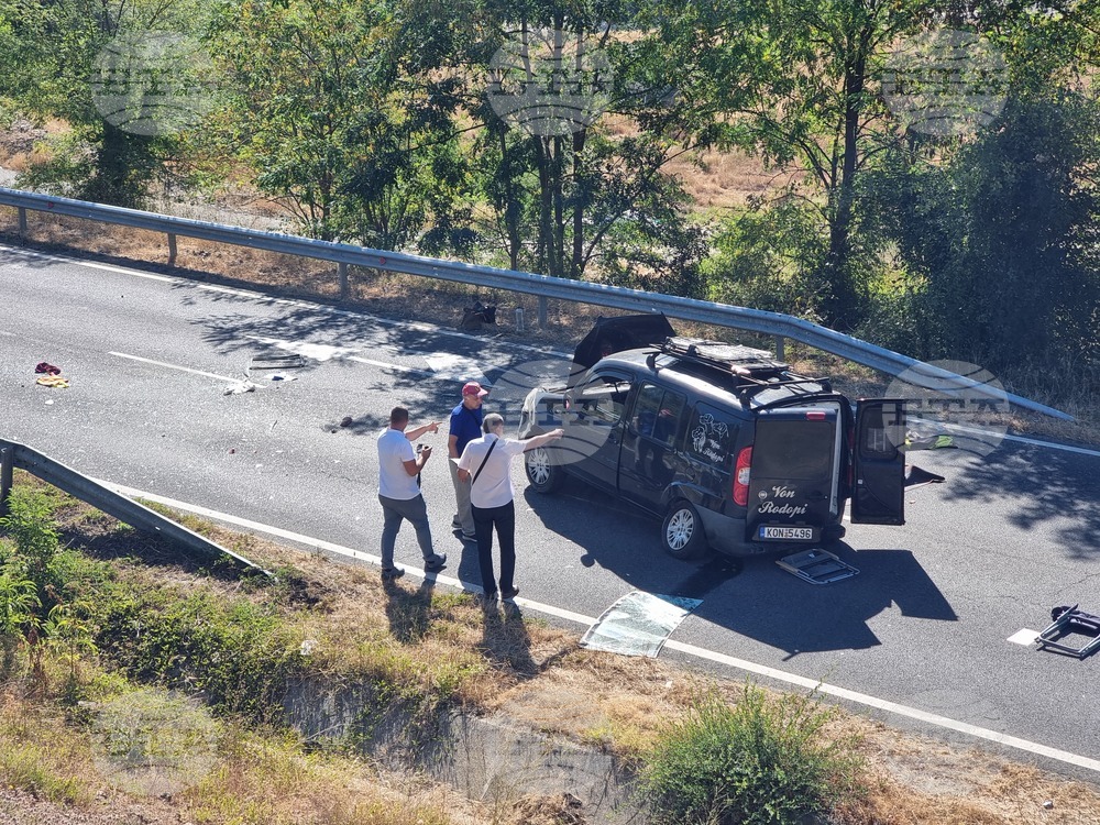 Село Загорско - катастрофа - път Маказа