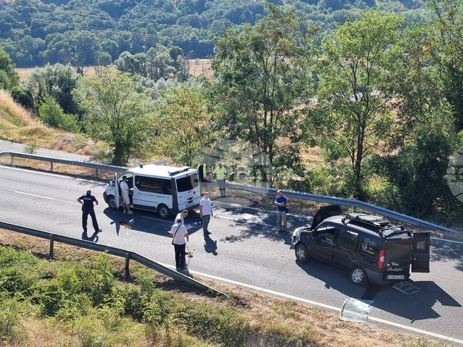  Село Загорско - катастрофа - път Маказа