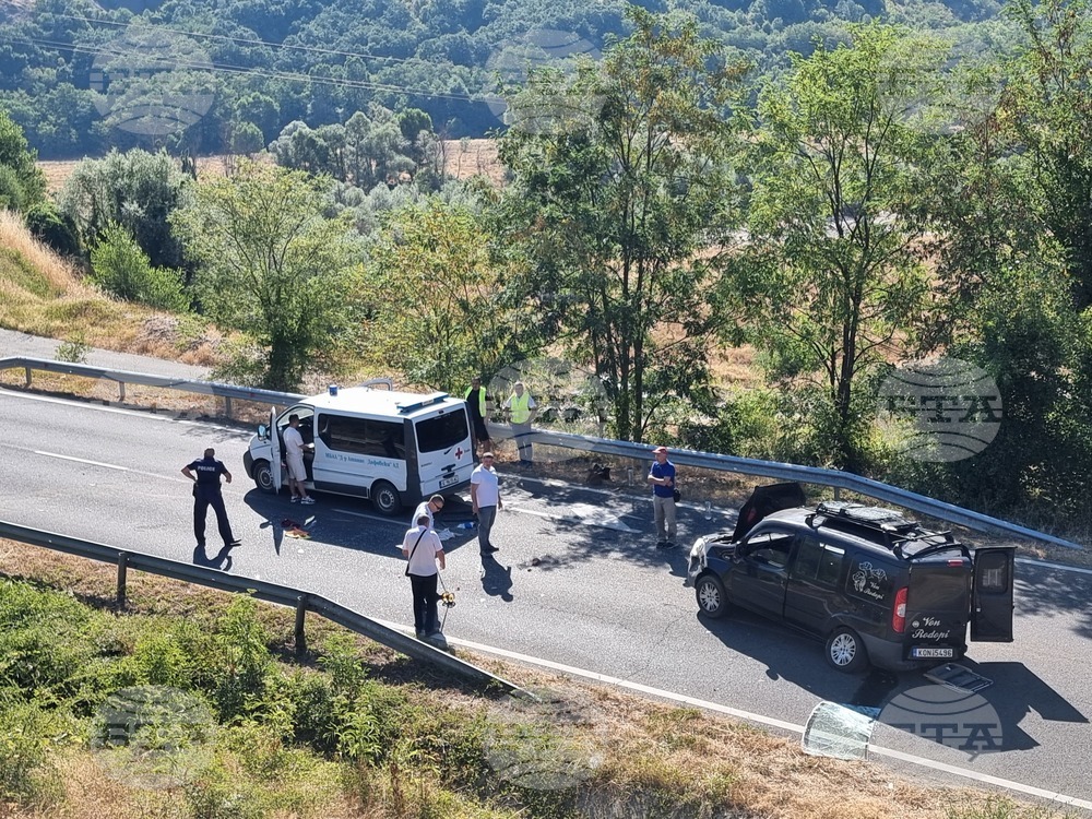 Село Загорско - катастрофа - път Маказа