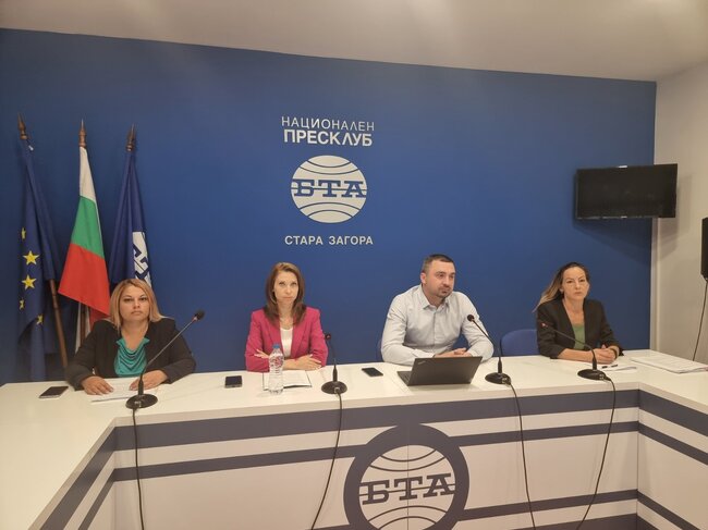 Пресконференция на партия "Възраждане" в Стара Загора