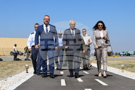 Авиобаза "Граф Игнатиево" - полоса за излитане и кацане - откриване