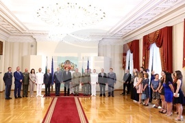 Румен Радев - военнослужещи - награждаване