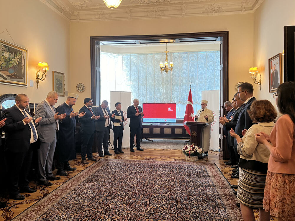 Възпоменателна проява по повод годишнината от опита за преврат в Турция се състоя в резиденцията на турския посланик в София