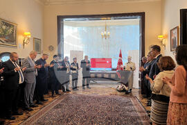 Възпоменателна проява по повод годишнината от опита за преврат в Турция се състоя в резиденцията на турския посланик в София