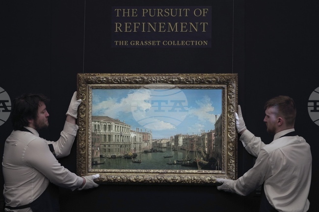 Експозиция, посветена на творчеството на художниците Каналето и Белото, ще бъде представена през март във Виена