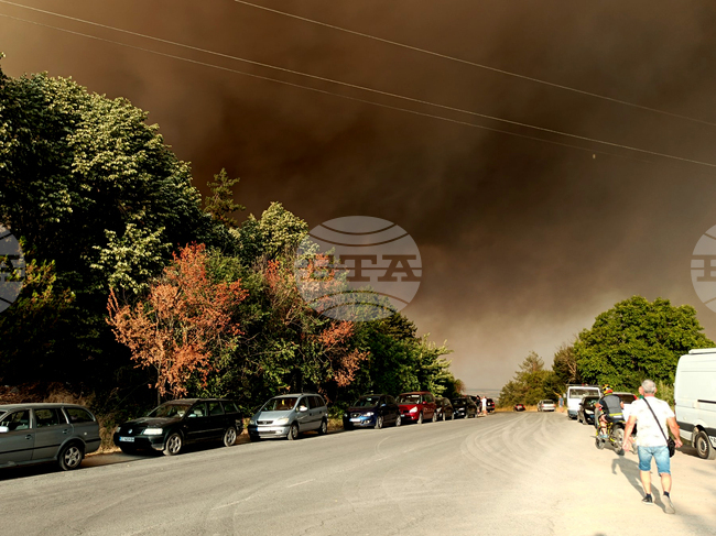 Стара Загора - вилна зона - пожар
