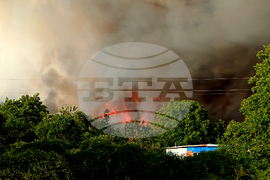 Стара Загора - вилна зона - пожар