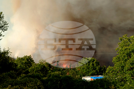 Стара Загора - вилна зона - пожар