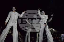 Благоевград - Коледна елха - светлини - тържество