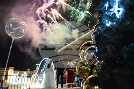 Благоевград - Коледна елха - светлини - тържество