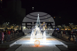 Благоевград - Коледна елха - светлини - тържество