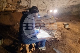 Село Рабиша - пещера „Магурата“ - археологически разкопки