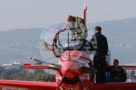 Авиобаза „Враждебна“ - Военновъздушни сили - самолети Пилатус - Румен Радев - годишнина