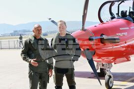 Авиобаза „Враждебна“ - Военновъздушни сили - самолети Пилатус - Румен Радев - годишнина