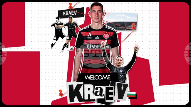 Божидар Краев донесе с късен гол победата на Уестърн Сидни Уондърърс в първенството на Австралия