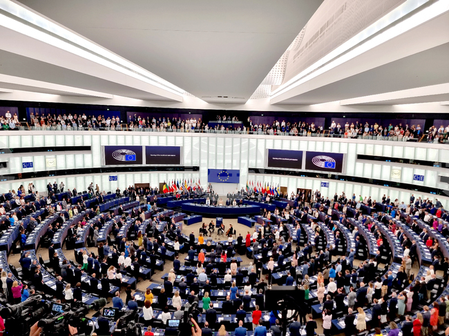 Франция - Страсбург - Европейски парламент - учредителна сесия