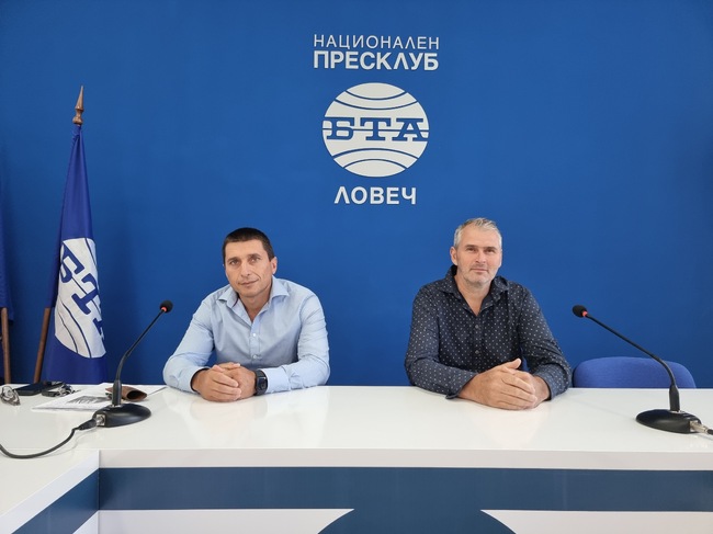 Пресконференция на бившия заместник-директор на ОД на МВР в Ловеч Георги Иванов